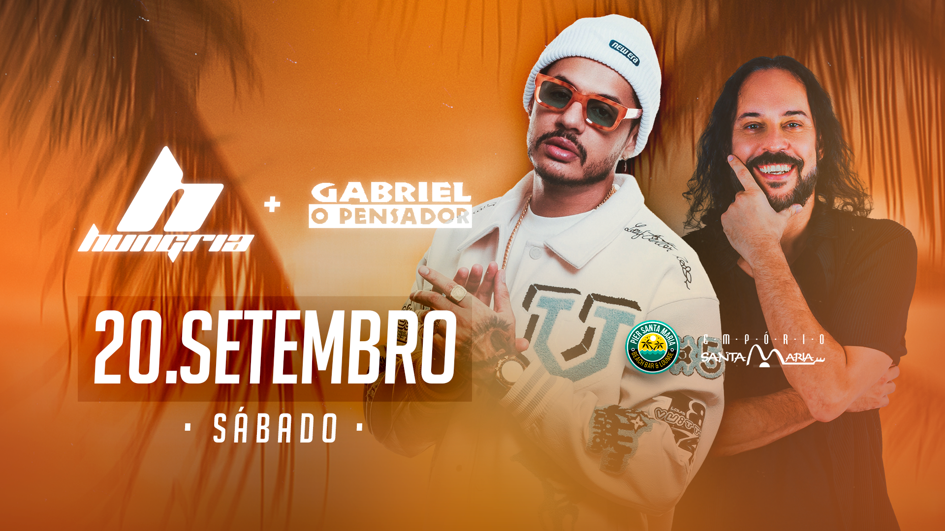 Hungria + Gabriel Pensador - Geral em Toledo - Paraná