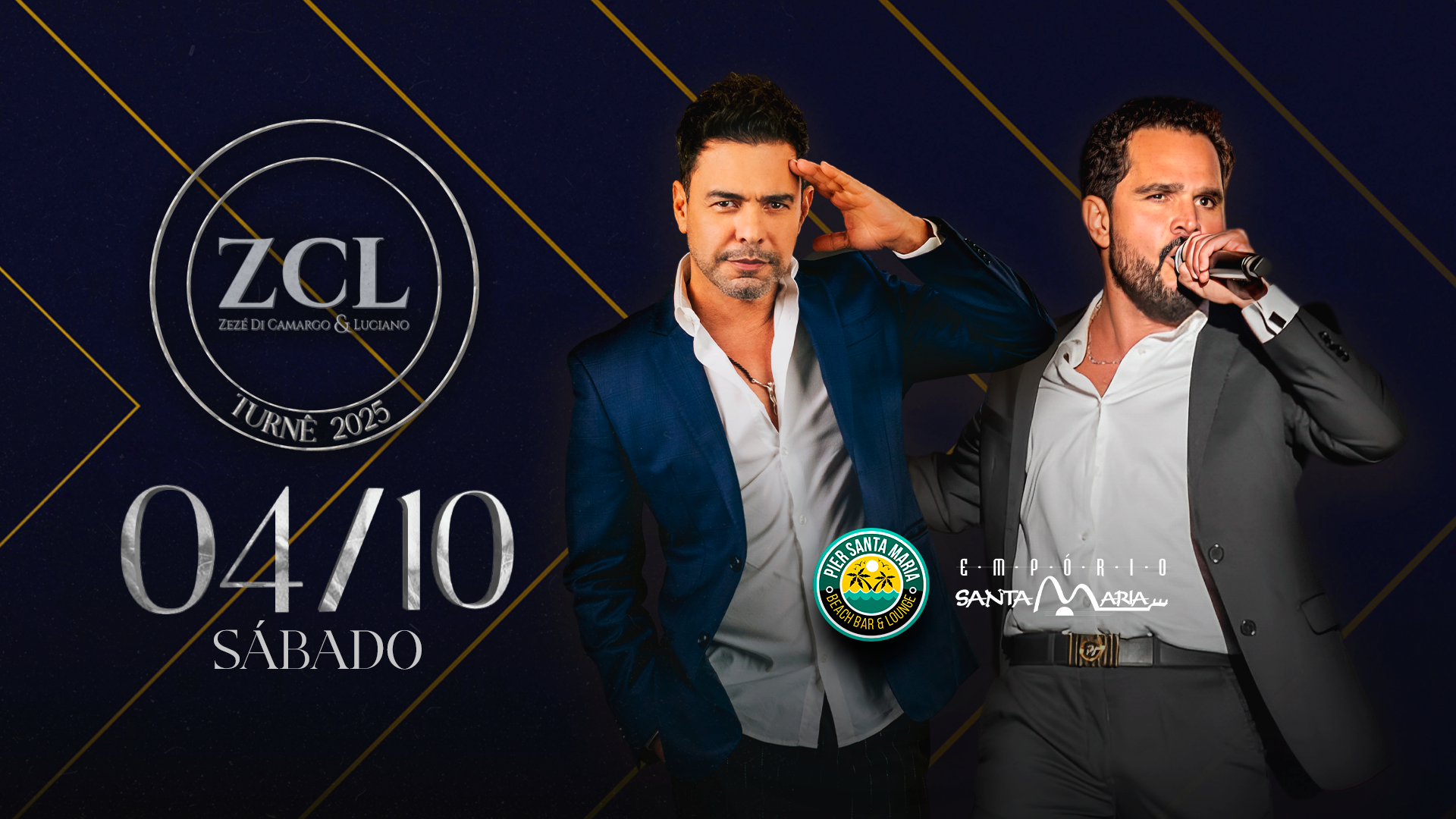 Zezé Di Camargo e Luciano - Geral em Toledo - Paraná