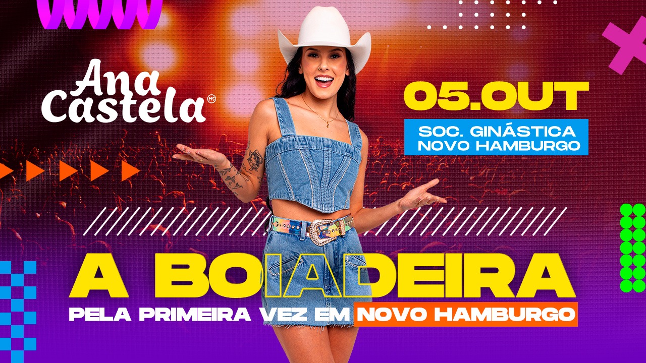 Ana Castela em Novo Hamburgo - Geral em Novo Hamburgo - Rio Grande do Sul